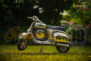 Vespa 90 Super Sprint Full StainlessSteel Edition by Scooter9 Phoenix