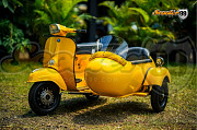 Sidecar Kit For Vespa Classic Vintage Style, Ready to Ride Phoenix