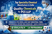 Top Speciality Chemical Manufacturer in India – Quality Chemicals by PCS LLP Bengaluru