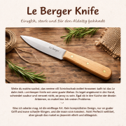 Le Berger Knife: Einfach, stark und für den Alltag gemacht Villeneuve-Saint-Georges