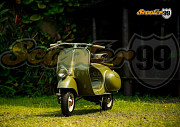 Vespa Faro Basso 150cc by Scooter99 The Iconic LowHeadlight Vintage Vespa Phoenix