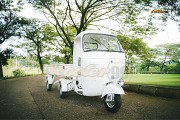 Ape Bajaj Pentaro Vintage Utility Trike for Modern Business from Melbourne