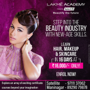 Lakmé Academy Powered By Aptech:-Makeup Course in Satellite Ahmedabad from Ahmedabad