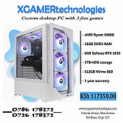 Tailor made Ryzen 5 PC with RTX 4060TI graphics Nairobi