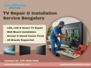Enjoy Seamless Entertainment LocalRamu TV Repair & Installation Service in Bengaluru Bengaluru