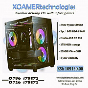 Custom produced Ryzen 5 and 16GB RAM desktop Nairobi