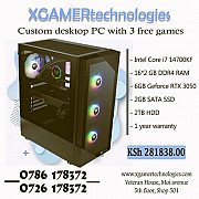Custom produced Core i7 PC with GeForce RTX 3050 Nairobi