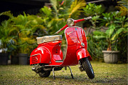 Classic Vespa 150 Red ,Fully Restored Vintage Italian Scooter Toronto