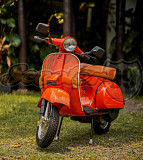 Vespa PX 150 Classic Orange Fully Restored Italian Icon Phoenix