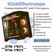 Custom produced Liquid cooled Core i9 desktop PC Nairobi