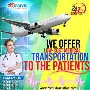Use Effectual ICU Charter Air Ambulance in Hyderabad by Medivic Hyderabad