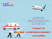 Get More Comfy & Safe Patient Journey by Medilift Air Ambulance in Dimapur from Dimapur