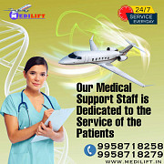 Get Instant Patient Shifting from Delhi by Medilift Air Ambulance Delhi
