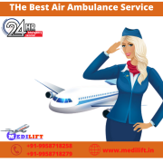 Book Medilift Air Ambulance in Raipur with Full and Semi ICU Setup Raipur
