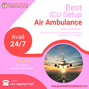 Take Air Ambulance Service in Raipur with Responsible Medical Team by Panchmukhi Raipur