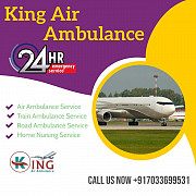Pick Trusted and Fast Air Ambulance Service in Silchar by King Silchar