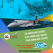 Take Hi-Level Air Ambulance Service in Siliguri with Medical Facility Shiliguri