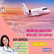 Get Air Ambulance in Goa with Medical Support by Panchmukhi Panaji