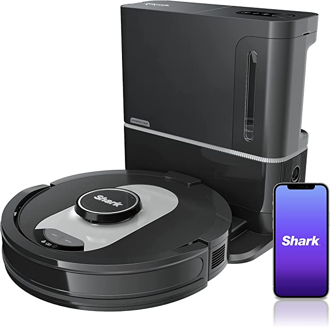 Shark RV2502AE AI Ultra Robot Vacuum With XL HEPA Self-Empty Base In ...