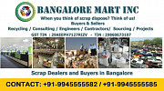 Scrap Dealers and Buyers in Bangalore Bengaluru
