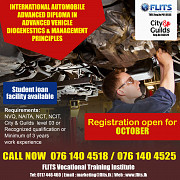 City & Guilds UK Level 2,3 & 4 in Automobile Engineering from Colombo