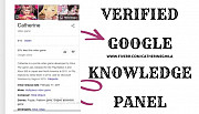 I will verified google knowledge panel graph for you or business from London