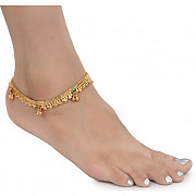 AanyaCentric Gold Plated Anklets Payal ACIA0128G from Delhi