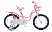 RoyalBaby Little Swan Girls Kids Bike 12 14 16 18 Inch Handle Brakes with Training Wheels Basket Tod Iowa City
