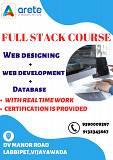 Best full stack courses with real time work along with certification Vijayawada