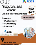 Clinical SAS training with certificate Vijayawada