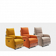 Space Capsule Sofa Technology Fabric Single Electric Rear Reclining Sofa Multifunctional Reclining from Mueang Nonthaburi