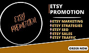 I will do etsy promotion, etsy traffic, marketing, etsy SEO, etsy shop promotion Ondo