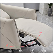 Modern Minimalist Electric Single Sofa Multifunctional Reclining Leather Single Chair Sofa Chair Victoria