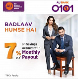 AU Savings Account And Creadit Card from Mumbai