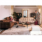 Italian-Style Sofa Electric Function Leather Sofa Modern Living Room Space Capsule Sofa Lautoka