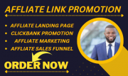 I will do affiliate link promotion and clickbank promotion Saint Paul