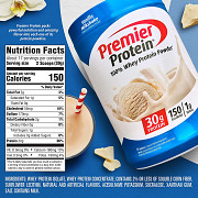 Premier Protein Powder, Vanilla Milkshake, from Dallas