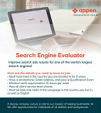 Search Engine Evaluator Hyderabad