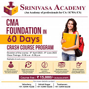 Crash Course for CMA Foundation June 2023 Examination Chennai