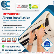 Mitsubishi aircon instatllation Singapore