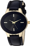 Amazon Essentials Women's Faux Leather Strap Watch Albany