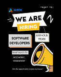 Hiring for software developer Vijayawada