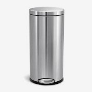 Stackable Stainless Steel Pedal Bin BY SCANTRIK MEDICAL SUPPLIES Ibadan