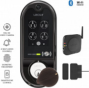 Lockly Vision, All-in-One Video Doorbell Smart Deadbolt Keyless Entry, Digital Keypad, Albany