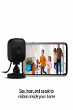 Blink Mini – Compact indoor plug-in smart security camera, 1080p HD video from Albany