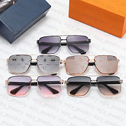 Fashion Luxury Sunglasses Sun Glasses Square Style for Man Woman Full Frame 5 Color Good Quality from Los Angeles
