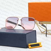 Fashion Luxury Sunglasses Sun Glasses Square Style for Man Woman Full Frame 5 Color Good Quality from Los Angeles