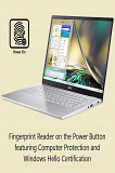 Acer Swift 3 Intel Evo Thin&Light Laptop | 14" QHD 100% sRGB | Intel Core i7-1260P from Albany
