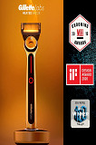 Gillette Heated Razor for Men, Starter Shave Kit by Gillette Labs 1 Handle, 2 Razor Blade Refills, from Albany