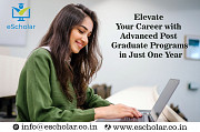 Elevate Your Career with Advanced Post Graduate Programs in Just One Year Coimbatore